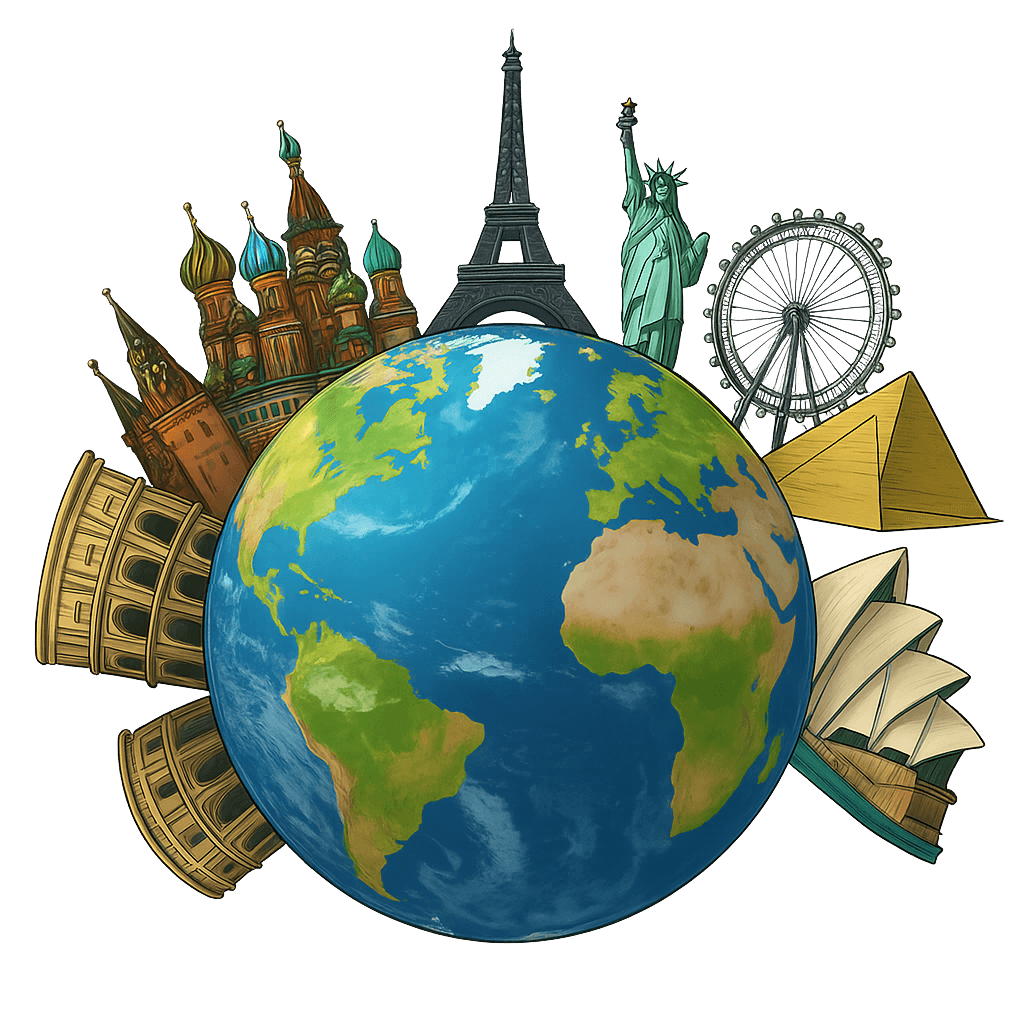 Trippwiz interactive 3D travel map